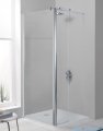 Sanplast kabina typu Walk In z elementem ruchomym 80x198 cm biały/przejrzyste  PR2/PRIII-80 600-073-0970-01-401