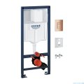 Omnires Grohe Rapid stelaż podtynkowy do WC zestaw 4w1 przycisk miedź RAPIDSETCP