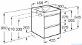 Roca Ona Unik zestaw szafka z umywalką 45x36x64 ZIELONY MAT A851681513