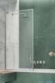 Radaway Modo F SL PNJ II parawan nawannowy 80cm lewy chrom połysk/przejrzyste 10406080-01-01L