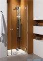 Radaway Carena DWB Drzwi prysznicowe 80 prawe szkło brązowe + brodzik Delos C + Syfon 34512-01-08NR