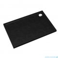 Schedpol Caspar New brodzik prostokątny + syfon 120x80cm Black Stone 3.2338/C/ST