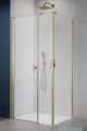 Radaway Nes Kds I Brushed Gold kabina 140x80cm lewa szczotkowane złoto 10023140-99-01L/10043080-99-01