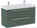 Roca Ella szafka 118x44x63 ZIELONY MAT A857772534