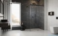 Radaway Idea 8 QL XL Black Kdj kabina 120x100cm prawa czarny mat/szkło przejrzyste 10560617-54-01R/10570572-01-01/10580100-01-01L