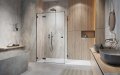 Radaway Essenza Pro Brushed GunMetal Kdj kabina 100x80cm lewa szczotkowany grafit 10097100-92-01L/10098080-01-01