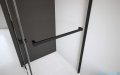 Radaway Idea Black Kdd Factory kabina prysznicowa 80x100cm czarny mat/szkło przejrzyste 387061-54-55L/387062-54-55R