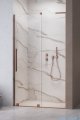 Radaway Furo SL Brushed Copper DWJ drzwi prysznicowe 120cm prawe szczotkowana miedź 10307622-93-01R/10110580-01-01