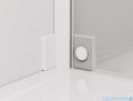 SanSwiss Cadura White Line drzwi wahadłowe 110cm jednoczęściowe prawe z polem stałym biały mat CA31CD1100907