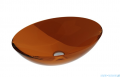 Besco Anya Blue Wave + maskownica czarny matt umywalka nablatowa 50x35x15cm #UMA-50-BWB