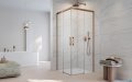 Radaway Idea Kdd Brushed Copper kabina 120x110cm szczotkowana miedź 387064-93-01L/387063-93-01R