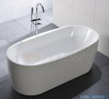 Massi Elegant 150 wanna wolnostojąca 150x75cm biała + syfon MSWA-822150
