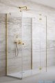 Radaway Essenza Gold Kdj+S kabina 75x90x75cm prawa złoty połysk szkło przejrzyste 1384049-01-01/1385020-09-01R/1384049-01-01