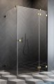 Radaway Essenza Pro Gold Kdj kabina 80x75cm prawa złoty połysk/szkło przejrzyste 10097080-09-01R/10098075-01-01