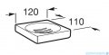 Roca Tempo mydelniczka chrom A817023001
