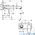 Hansgrohe Metris Jednouchwytowa bateria umywalkowa DN15 bez kompletu odpływowego 31086000