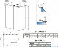 Radaway Modo New III kabina Walk-in 100x100x200 szkło przejrzyste 389104-01-01/389104-01-01/389000-01