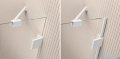 Radaway Essenza Pro White 85x200 kabina Walk-in 10103085-04-01