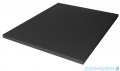 New Trendy Nex Shade brodzik konglomeratowy prostokątny 110x80x3,5 cm antracyt B-0506