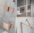 Radaway Essenza Brushed Copper Kdj+S kabina 100x90x100cm lewa szczotkowana miedź 1384052-01-01/1385020-93-01L/1384052-01-01