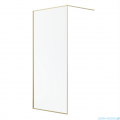 Radaway Modo F II Gold kabina Walk-in 125x201cm Złoty połysk szkło przejrzyste 10409125-09-01
