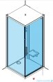 Novellini Glax 1 2.0 kabina standard 90x90 prawa czarna G21GF99DMF-1HH