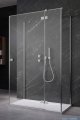 Radaway Essenza Kdj+S kabina 75x120x75cm prawa szkło przejrzyste 1384049-01-01/1385024-01-01R/1384049-01-01