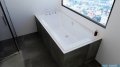 Riho Lugo wanna prostokąta 170x75cm z hydromasażem FLOW lewa B132011005