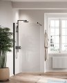 Novellini Kali H Kabina walk-in 90cm profile czarne KALIH90-1H