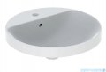Geberit VariForm Umywalka okrągła z półką z otworem na baterię 48cm 500.704.01.2