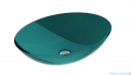 Besco Anya Ocean Breeze + syfon chrom umywalka nablatowa 50x35x15cm #UMA-50-OBC