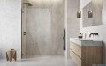 Radaway Essenza Pro Brushed GunMetal  50x200 kabina Walk-in szczotkowany grafit 10103050-92-01