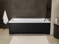 Besco Obudowa wanny prostokątnej UNI Ryfle Matt Black 170x70 cm  #OAPM-170URB