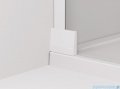 SanSwiss Cadura White Line drzwi wahadłowe 100cm jednoczęściowe lewe z polem stałym biały mat CA13G1000907