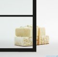 Radaway Essenza 8 Black Kdj kabina 90x80cm prawa czarny mat/szkło przejrzyste 10480612-01-01R/10470237-5401R/10113080-01-01