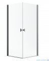 Radaway Nes Kdd I Brushed GunMetal kabina 100x90cm szczotkowany grafit 10021100-92-01L/10021090-92-01R