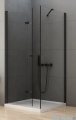 New Trendy New Soleo Black 100x90x195 cm kabina lewa przejrzyste D-0236A/D-0115B