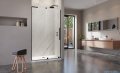 Radaway Furo SL Black DWJ drzwi 90cm lewe czarny mat/szkło przejrzyste 10307472-54-01L/10110430-01-01
