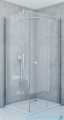 Sea Horse Fresh Line Chrom kabina prostokątna prawa 80x100x195 cm przejrzyste BK247T08/10P