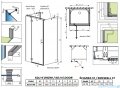 Radaway Torrenta KDJ+S kabina prysznicowa 75x90x75 lewa chrom połysk/przejrzyste 1330075-01-01/133390-01-01L/1330075-01-01