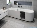 Riho Desire Corner Led wanna narożna z hydromasażem Sparkle Mood prawa 170x77cm B156004005