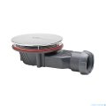 Radaway syfon brodzikowy chrom 90mm SLIM PLUS R400P