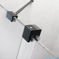 Radaway Furo Black KDD kabina 120x110cm szkło przejrzyste 10105120-54-01L/10105110-54-01R
