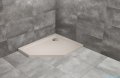 Radaway Doros PT E Stone brodzik pięciokątny 100x90 prawy kaszmirowy SDRPT1090-01-84SR