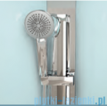 Novellini Glax 3 kabina standard 90x70 lewa srebrny GL3A7099ST-1B