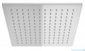 Kohlman Saxo zestaw prysznicowy z deszczownicą kwadratową 20x20 cm chrom QW220SQ20