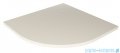 New Trendy Nex Shade brodzik konglomeratowy półokrągły 90x90x3,5 cm beżowy B-0482