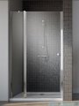 Radaway Eos II DWJ Drzwi prysznicowe 100x195 lewe szkło przejrzyste + brodzik Delos C + syfon