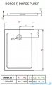 Radaway Doros Plus F Brodzik prostokątny 140x80x5cm SDRFP1480-01