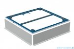 Geberit Rama instalacyjna do prysznica bezbrodzikowego Setaplano 100x90cm 154.471.00.1